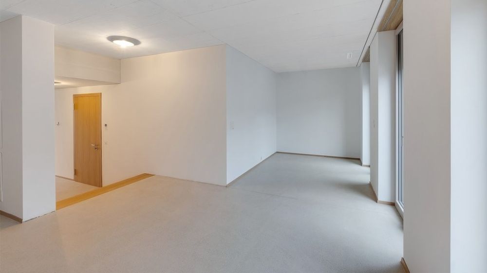 MIETEN OHNE KAUTION - Am Käferberg Attikawohnung mit Weitsicht - Wohnzimmer
