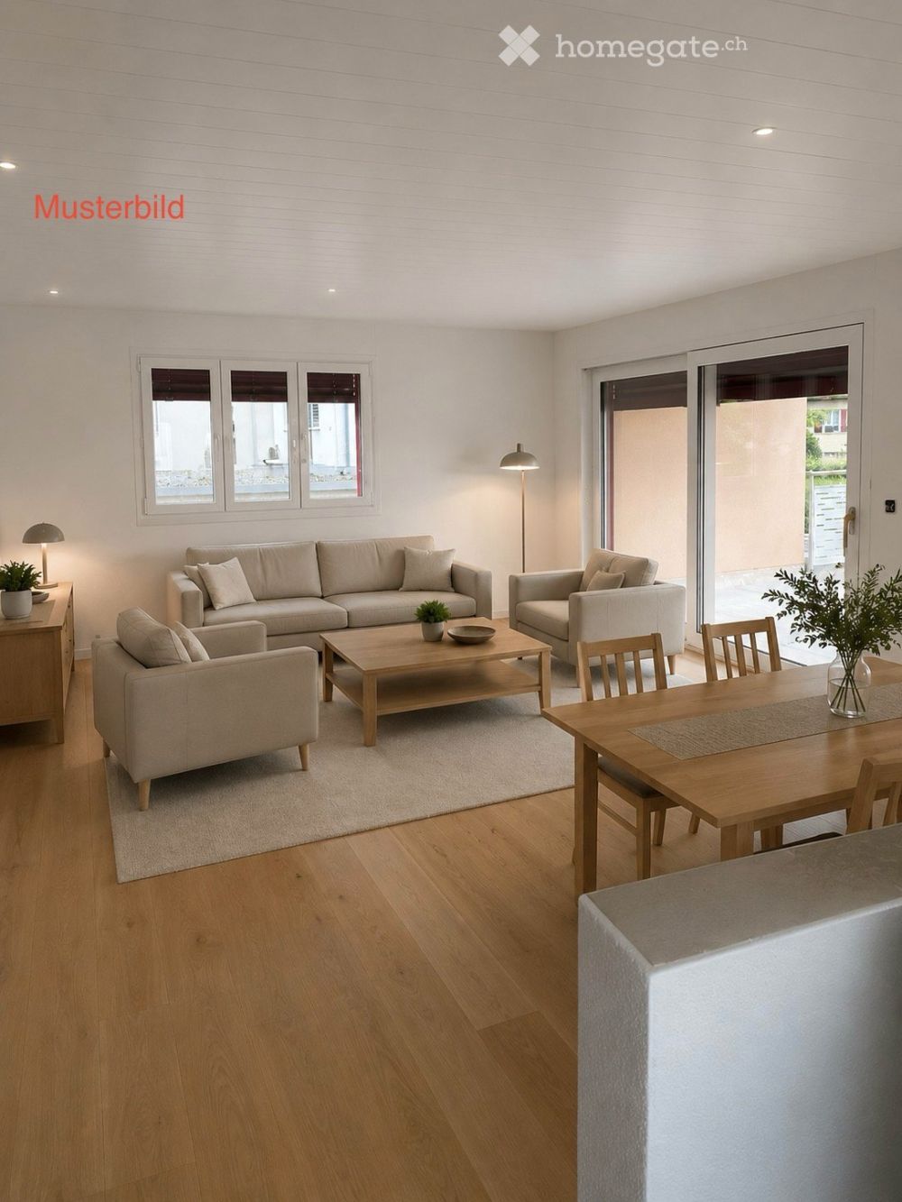 Helle 5.5-Zimmer Maisonette-Neubauwohnung mit Balkon in Jonen - Bild 7