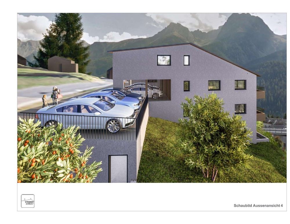 Moderne 2.5-Zimmer-Dachwohnung mit Bergblick in Scuol - Bild 3
