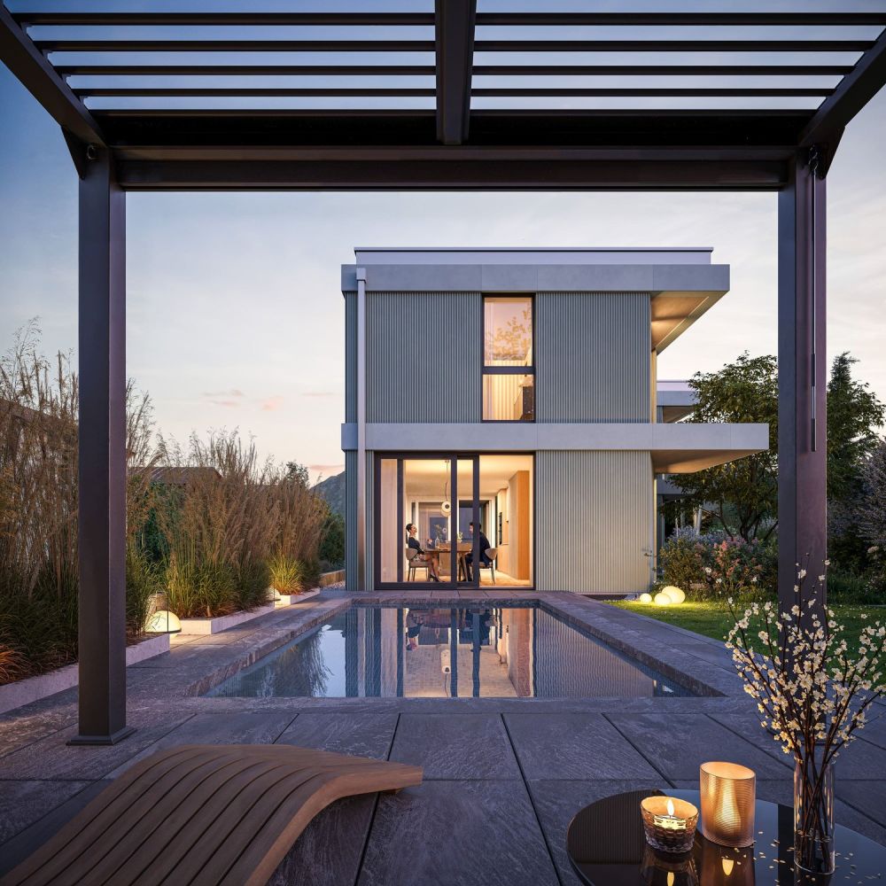 Edle 5.5-Zimmer-Einfamilienhausresidenz in Hünibach - Bild 8