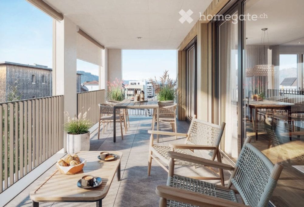 Moderne 3.5-Zimmerwohnung im Gartenweg 1 Dagmersellen - Bild 2
