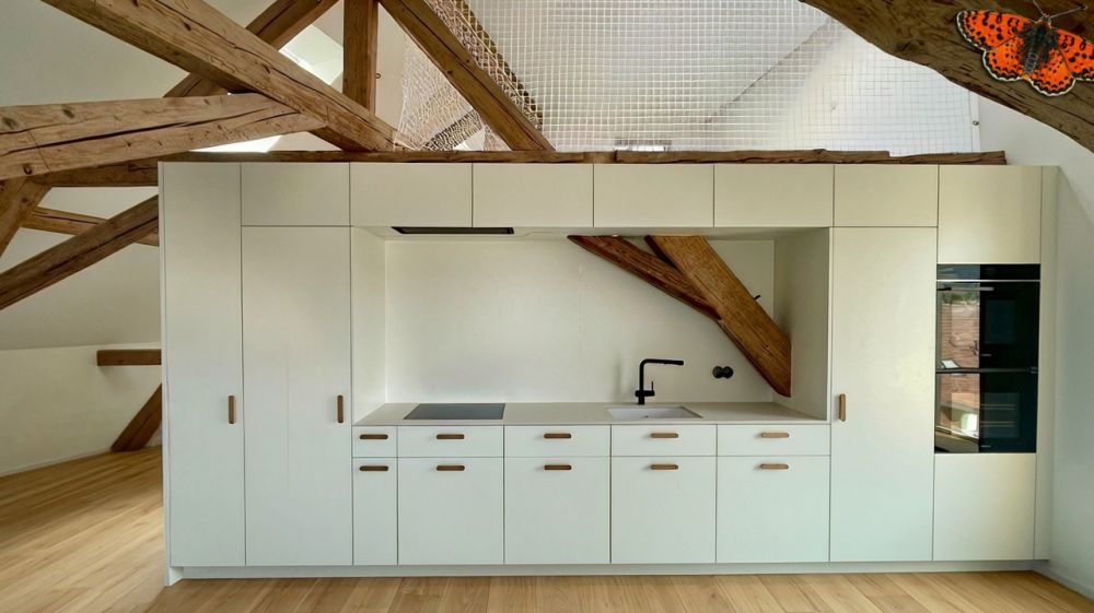 Magnifique loft au coeur de Bulle - Cuisine