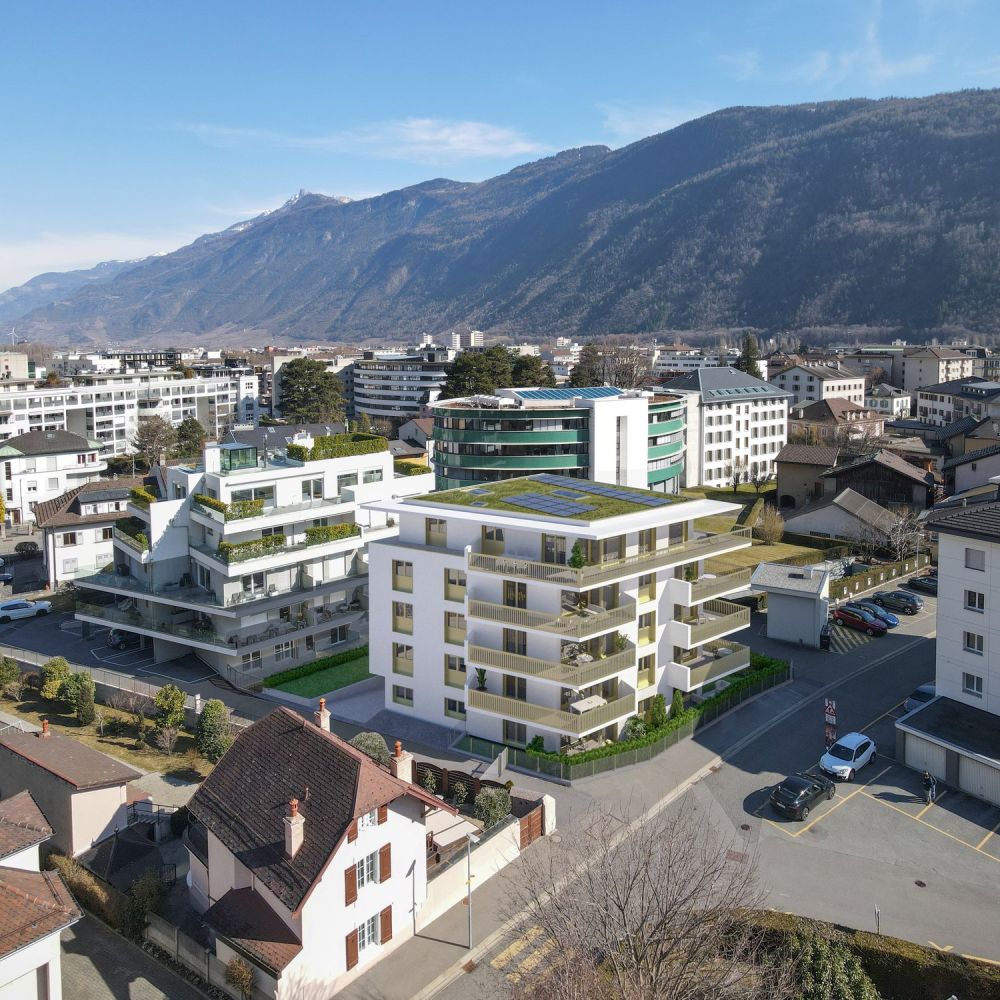 3.5 pièces au centre de Martigny dans nouvelle PPE Le Vieux Pont - Bild 9