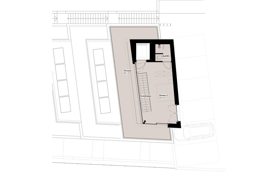 Erstvermietung - Exklusive 3.5 Zimmer-Maisonette-Wohnung mit Aussicht über Binningen -  W1 - Bild 3