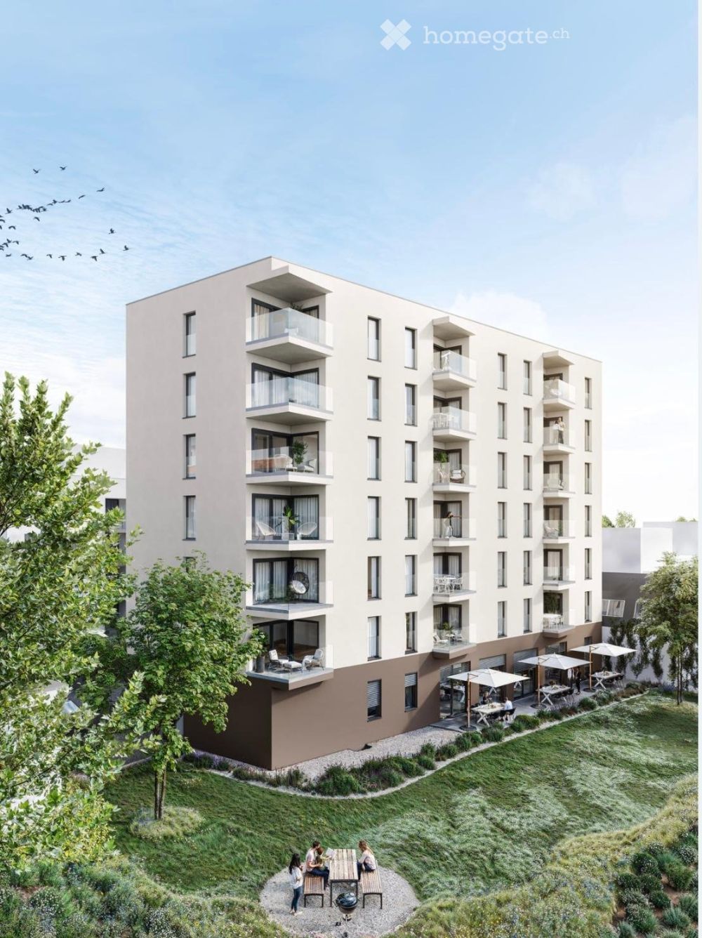Moderne 2.5-Zimmer-Neubauwohnung mit Balkon - Bild 4