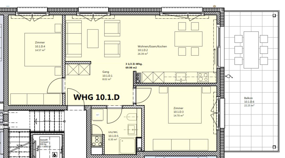 Attraktive 3.5-Zimmer-Neubauwohnung - Bild 6