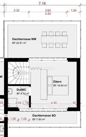 Neubau Erstbezug: Moderne Doppelhaushälfte - 2.3og