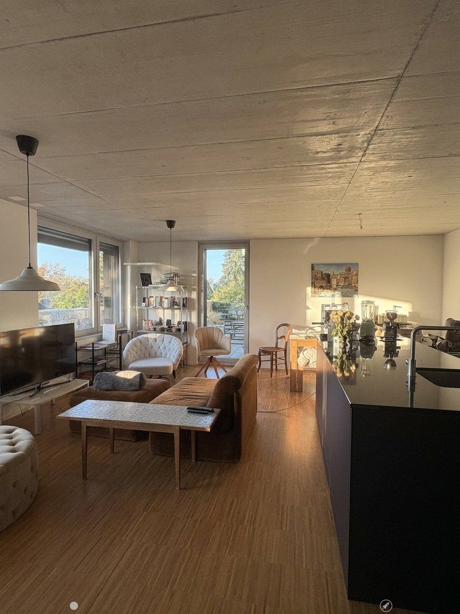 Moderne 2.5-Zimmer-Wohnung im Neubau in Biel - Bild 3