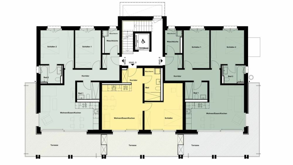 Moderne 3.5 Zimmer-Wohnung - Bild 2
