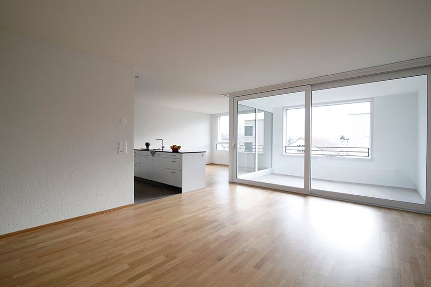 ruhiges Wohnen in Stadtnähe! - Wohnzimmer