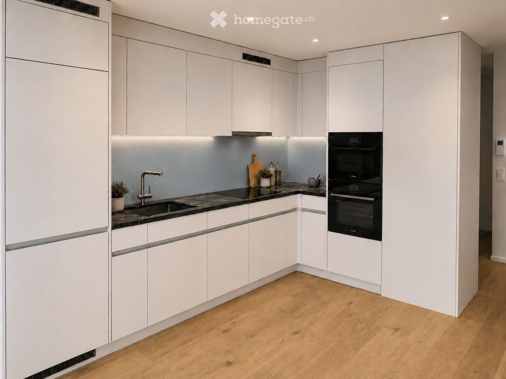 Neubau/Erstvermietung, Traumhafte Attikawohnung mit Seepanorama am Zürichsee - Bild 9