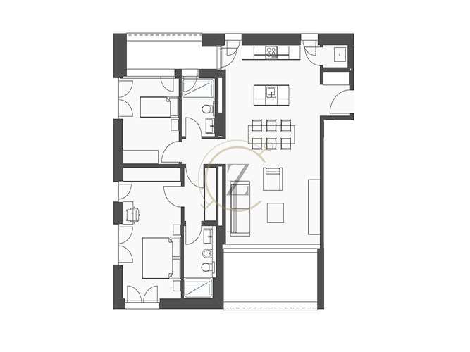 Nuovo appartamento 3.5 locali con balcone - Bild 13