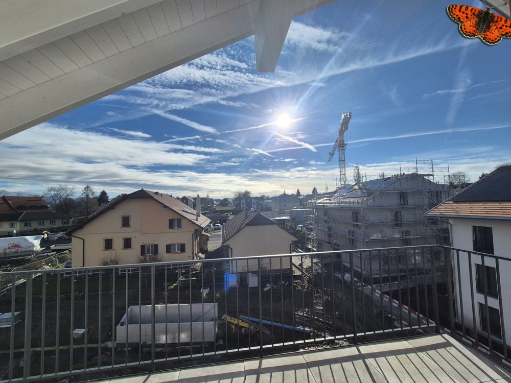 CHARMANT 3 ½ PIECES NEUFS - Balcon