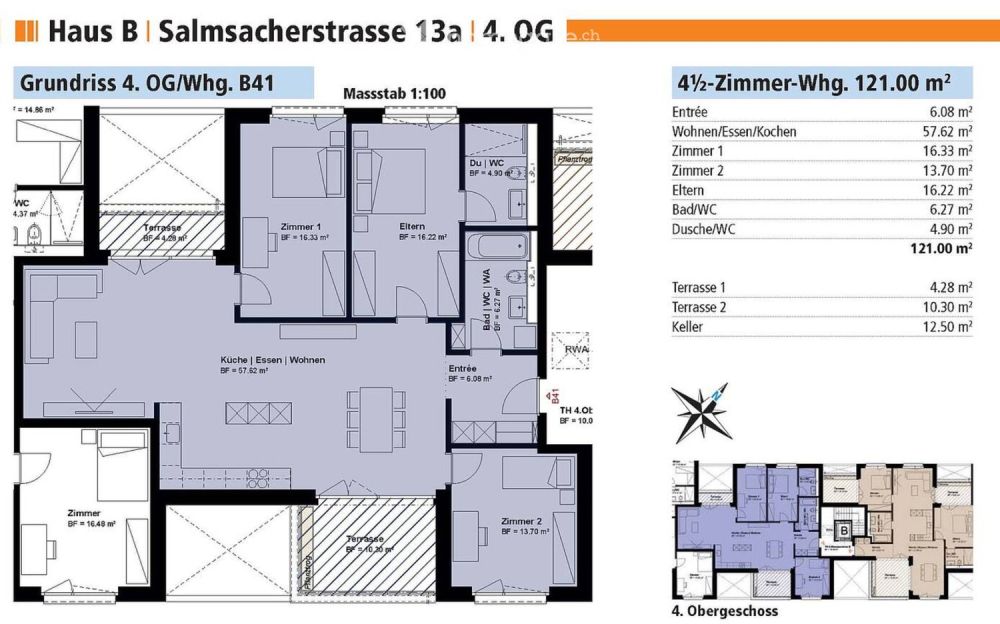Nachmieter für Wohnung mit Berg- & See-Sicht gesucht - Bild 2