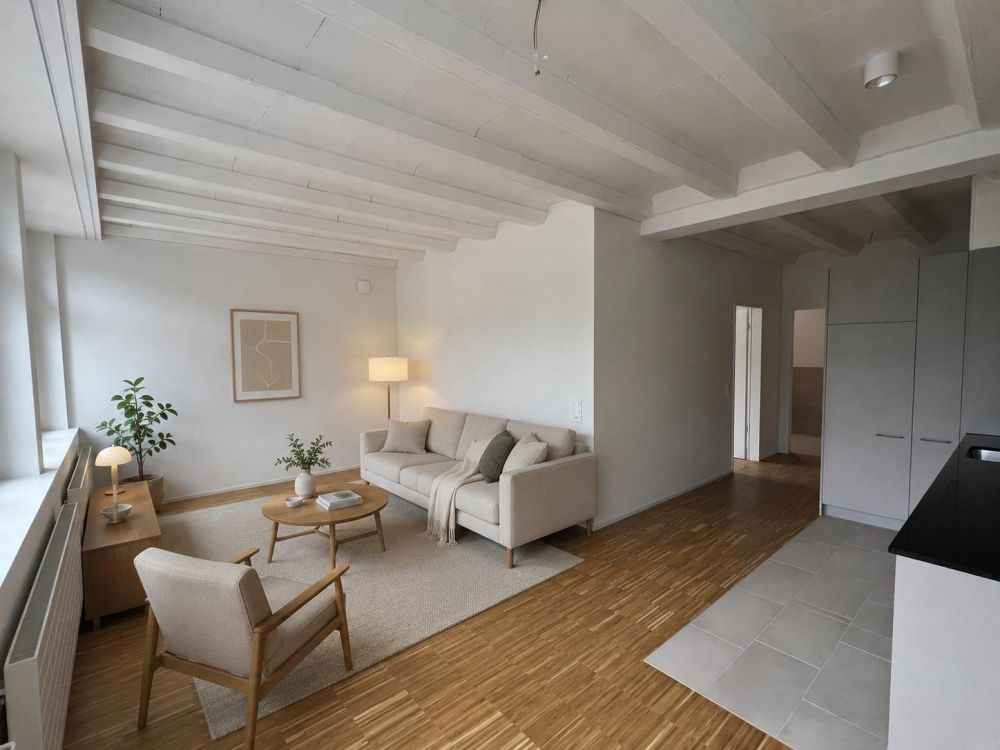 Loftfeeling pur - Ihr neues Zuhause im Toggenburg - Wohnzimmer