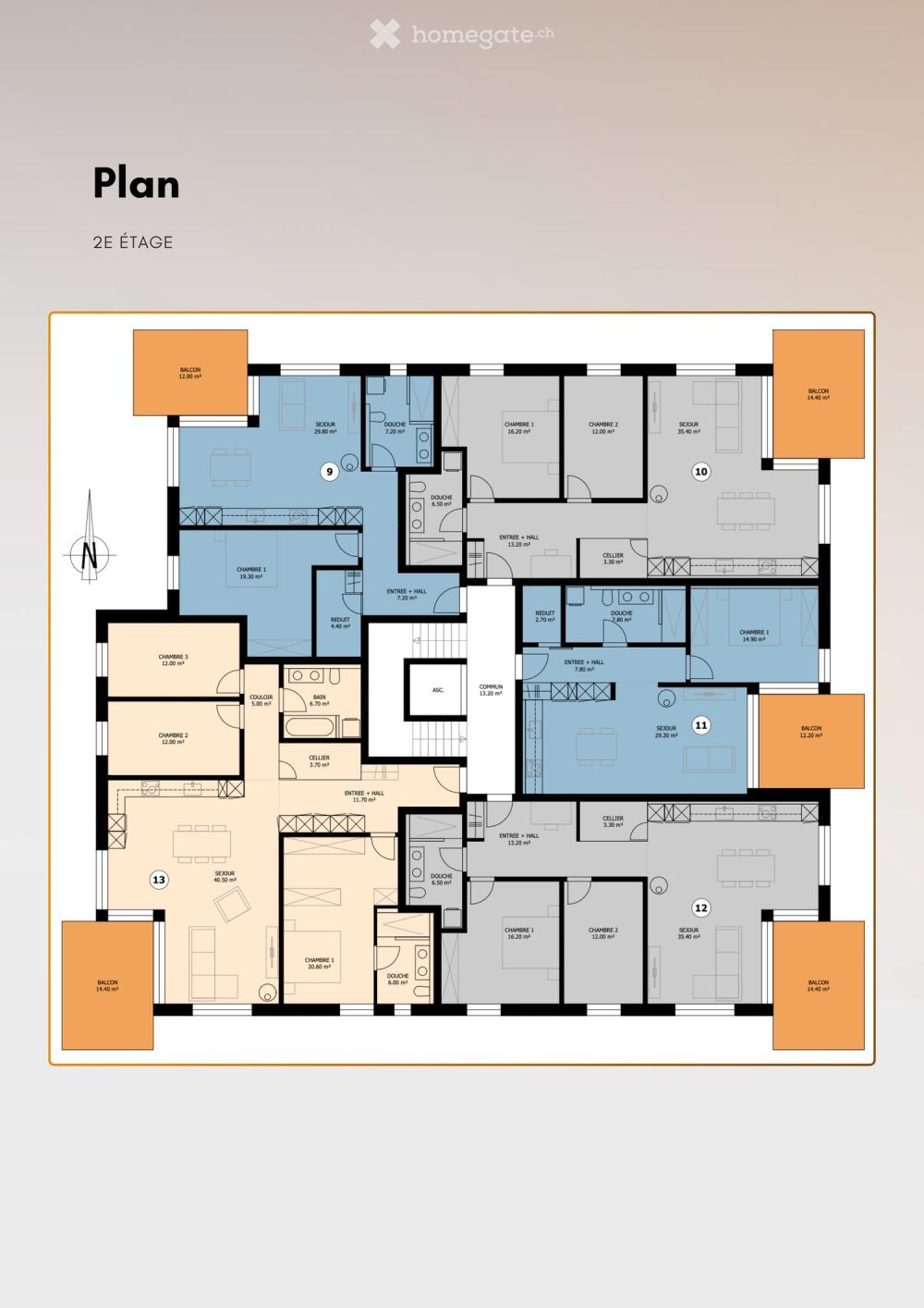 Appartements à Vicques, vente sur plan - Bild 4
