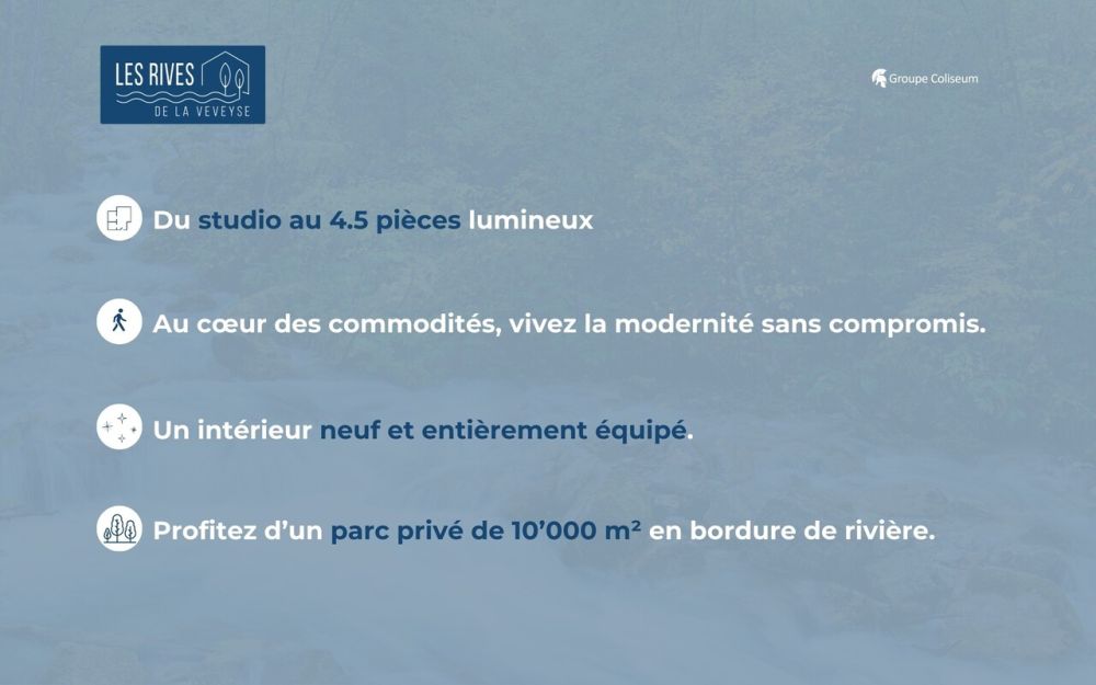 Appartement neuf 2.5 pièces avec balcon - Les Rives de la Veveyse - Bild 10