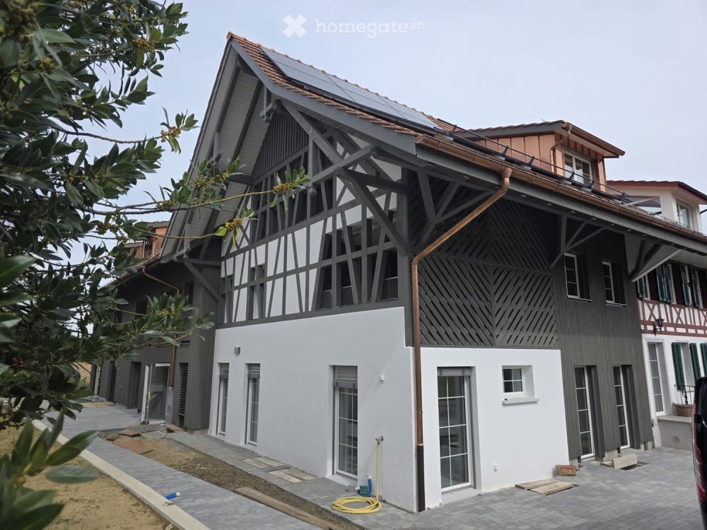 Modern wohnen im Dorfkern – 4.5-Zimmer-Neubauwohnung in Schneisingen - Bild 1
