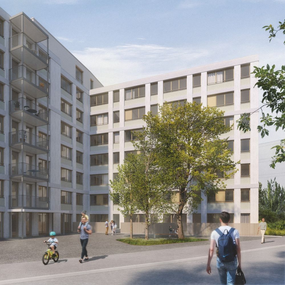 Moderne 3.5-Zimmer-Wohnungen im AVES - Das Nest für Stadtvögel - Liegenschaft