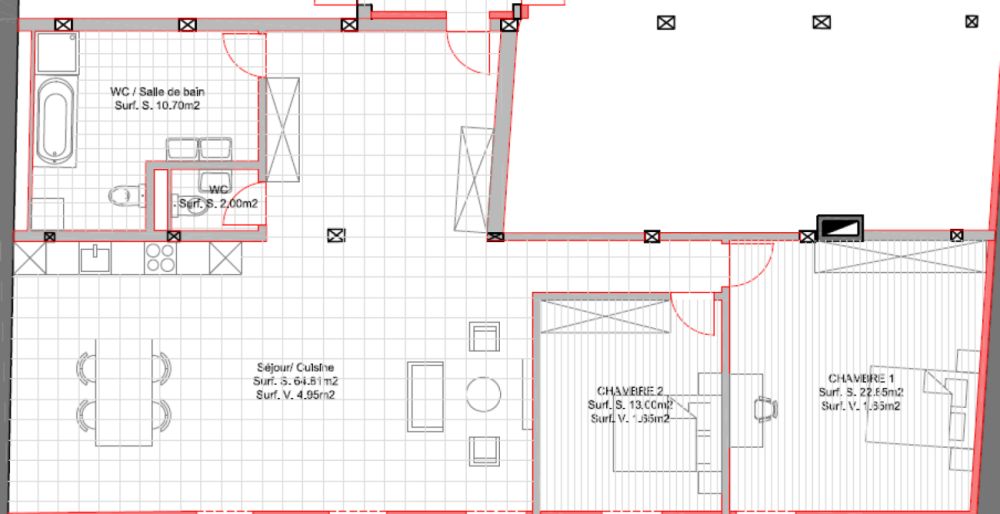 Appartement neuf de 3.5 pièces sous les combles - Bild 7