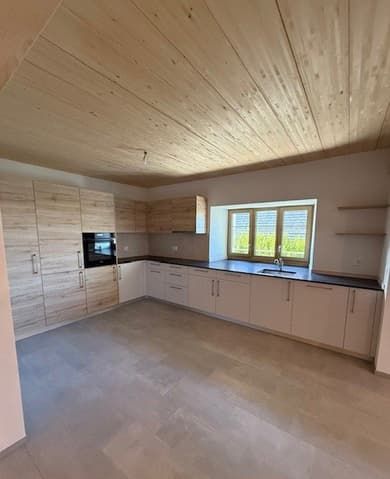 A louer, magnifique logement de 3.5 pièces dans une ferme rénovée - Cuisine bis