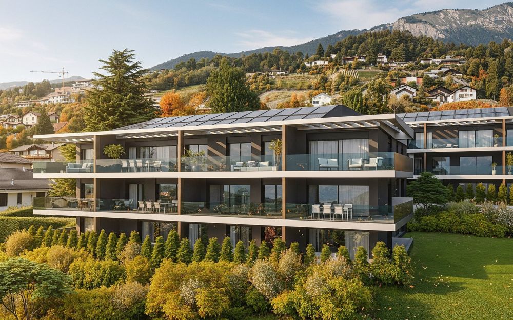 Nouvelle PPE à Savièse - Appartement 2.5 pièces neuf de standing avec vue - Bild 1