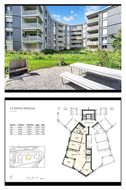 Nachmieter gesucht für 4.5 Zimmer Wohnung in Thun - Bild 1