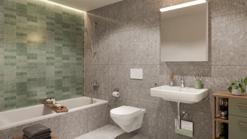 Dein neues Zuhause im Luzerner Trendquartier - Badezimmer