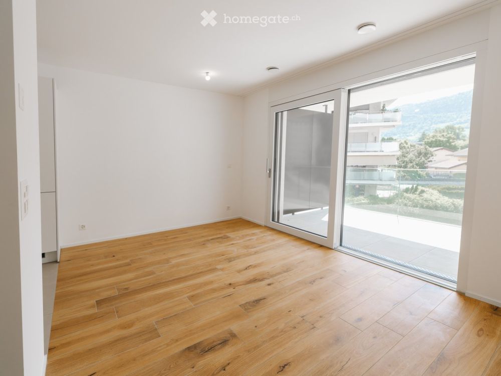 Appartement neuf de standing - 2.5 pièces avec balcon et vue sur les montagnes à Sion - Bild 2
