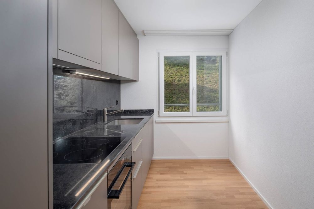 Moderne, frisch sanierte Wohnung im steuergünstigen Bäch SZ - Küche