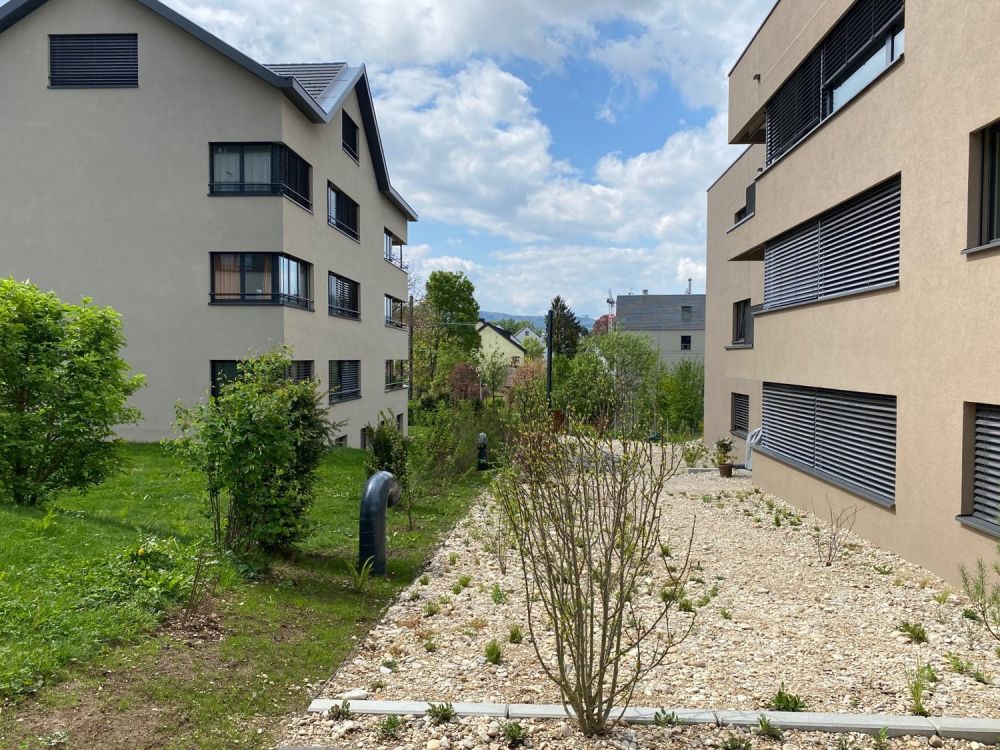 Moderne 3.5-Zimmer-Wohnung im Erdgeschoss - Aussen2