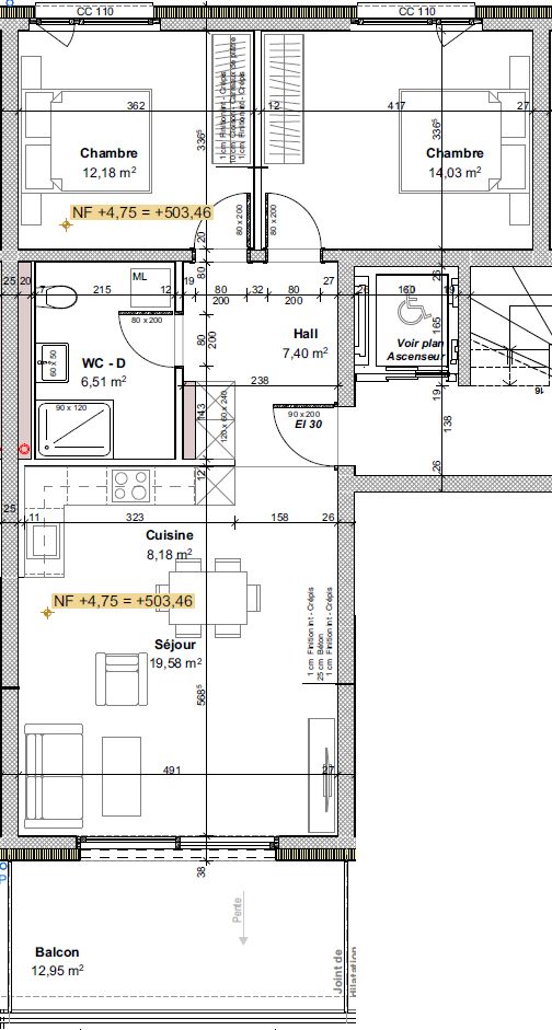Nouveaux appartemnts en location à St-Pierre-de-clages - 5 appartements neufs de 3.5 pièces - Bild 6