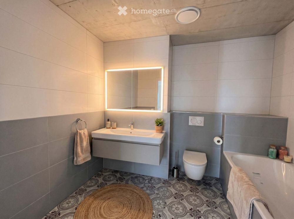 Moderne 4.5-Zimmer-Neubauwohnung mit Balkon, Laubengang und schöner Aussicht in Seedorf BE - Bild 5