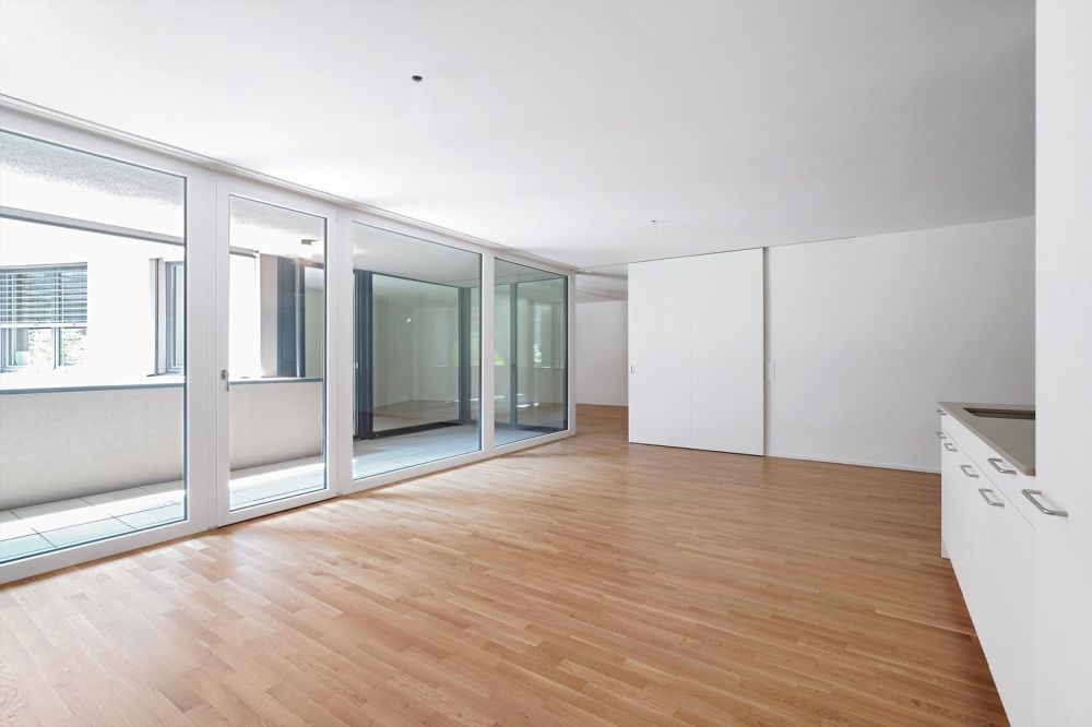 Loftwohnung - urbanes Wohnen im Baleo Erlenmatt - Wohnzimmer