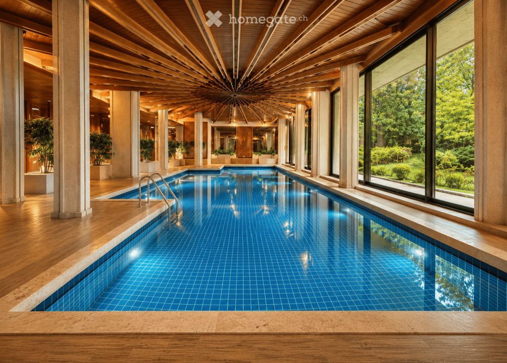 Magnifique 5.5 pièces traversant avec vue verdure et piscine – Florissant Apartment in Genève - Bild 12