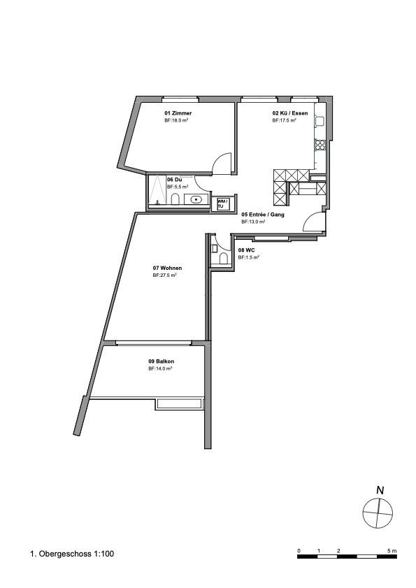 Erstbezug nach Vollsanierung: 2.5-Zimmer-Wohnung (ca. 85 m2) mit Seesicht - Bild 10