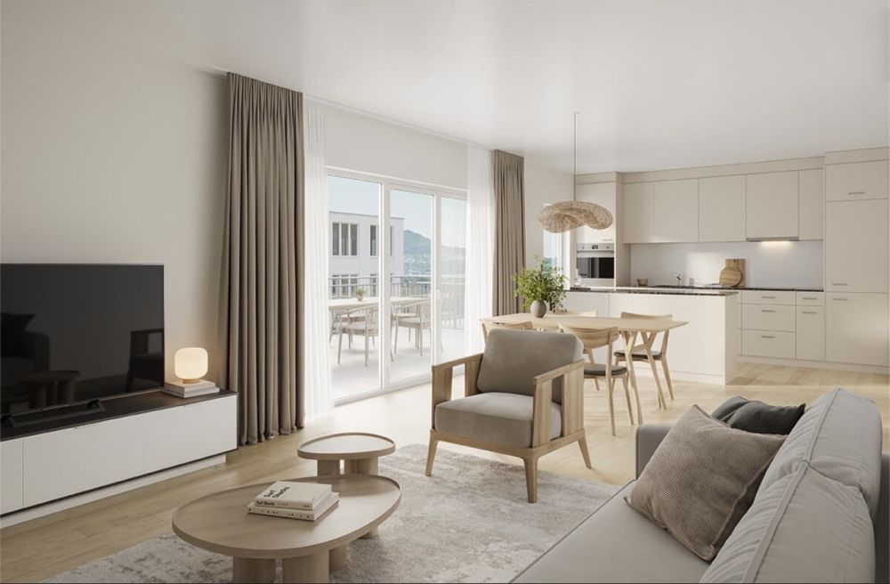 4.5-Zimmer-Neubauwohnung (118 m²) mit traumhafter Bergsicht & grossem Balkon  Nachmieter - Bild 1