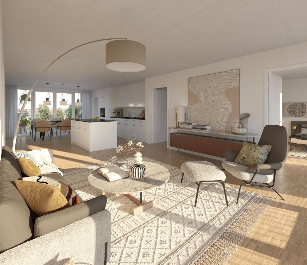 Erstvermietung: Überbauung "Q34" in Burgdorf - Ihre erste Wohnung - Bild 1