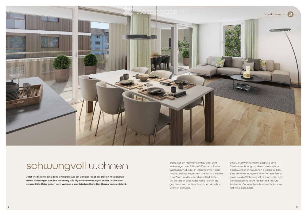Moderne 3.5-Zimmer-Dachwohnung in Uster – Neubau ab November 2026 - Bild 2