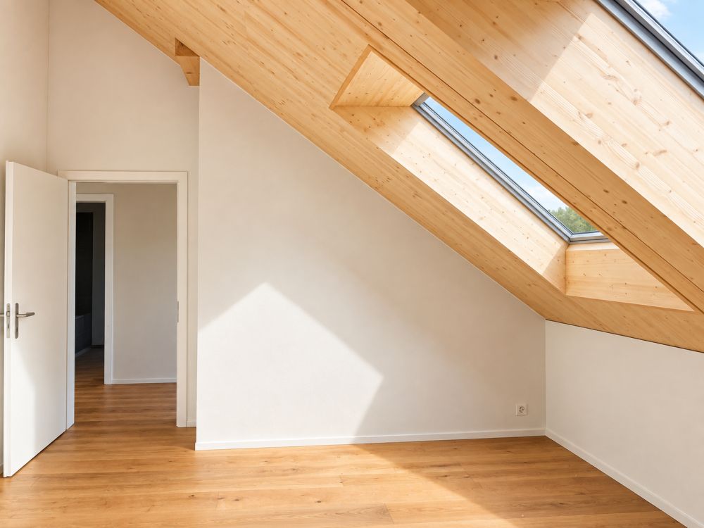 neue und moderne 3.5-Zimmer-Dachgeschosswohnung mit Aussicht ins Grüne - Bild 8