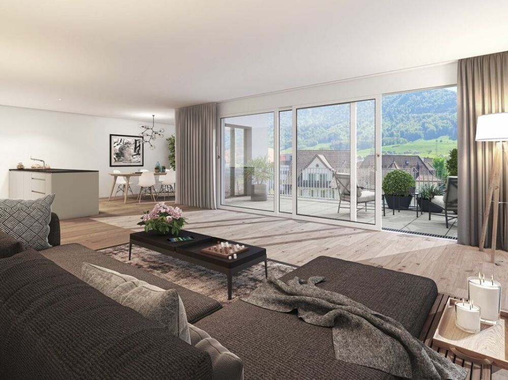 Neubauprojekt «Zentrum» / Zentral leben. Ruhig wohnen. - Bild 1