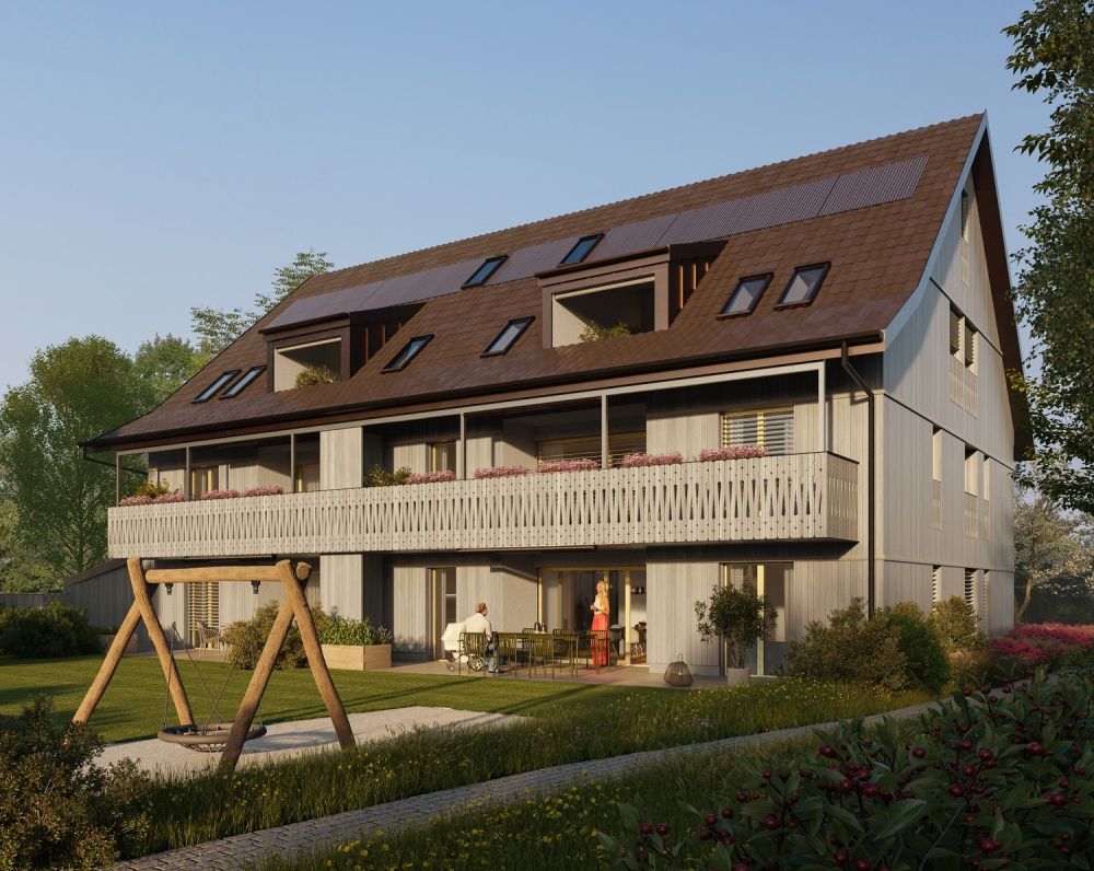 Erstbezug: Moderne 3.5-Zimmer-Neubauwohnung mit 16 m² Balkon, 2 Nasszellen & Hochbeet - Bild 3