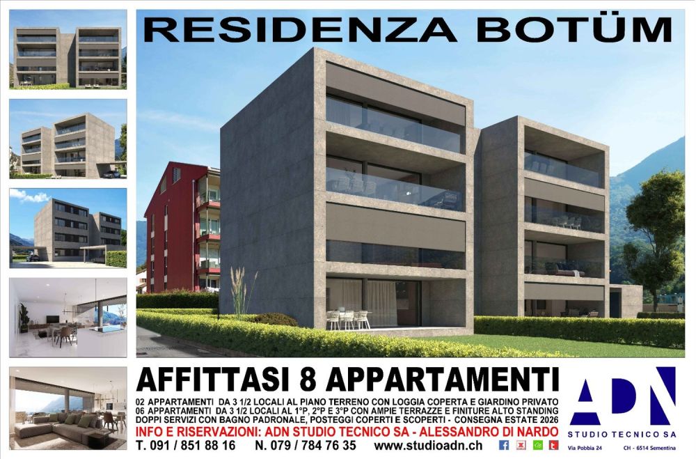 AFFITTASI Nuova Residenza Botüm a Biasca - Bild 1