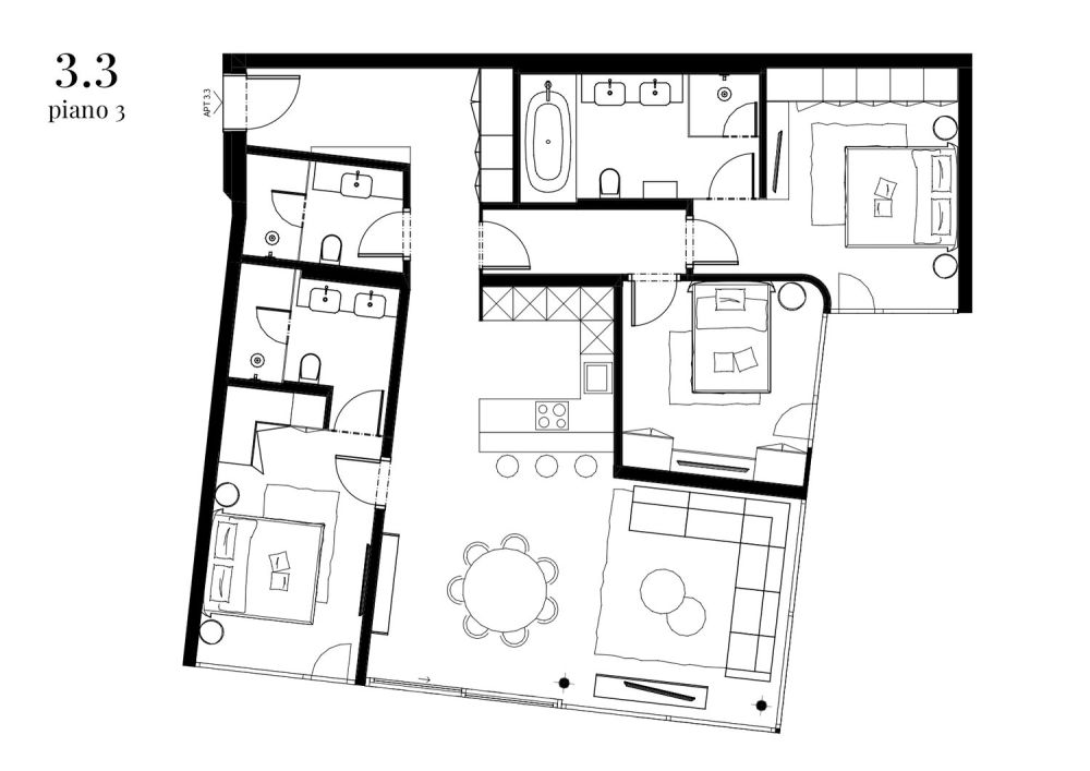 Nuovo Progetto residenziale Mirador in Via Tesserete - Bild 11