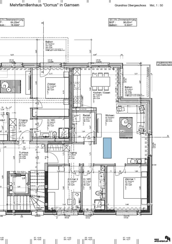 Erstbezug: Moderne 3-½ Zimmerwohnung im Herzen von Gamsen - Bild 11