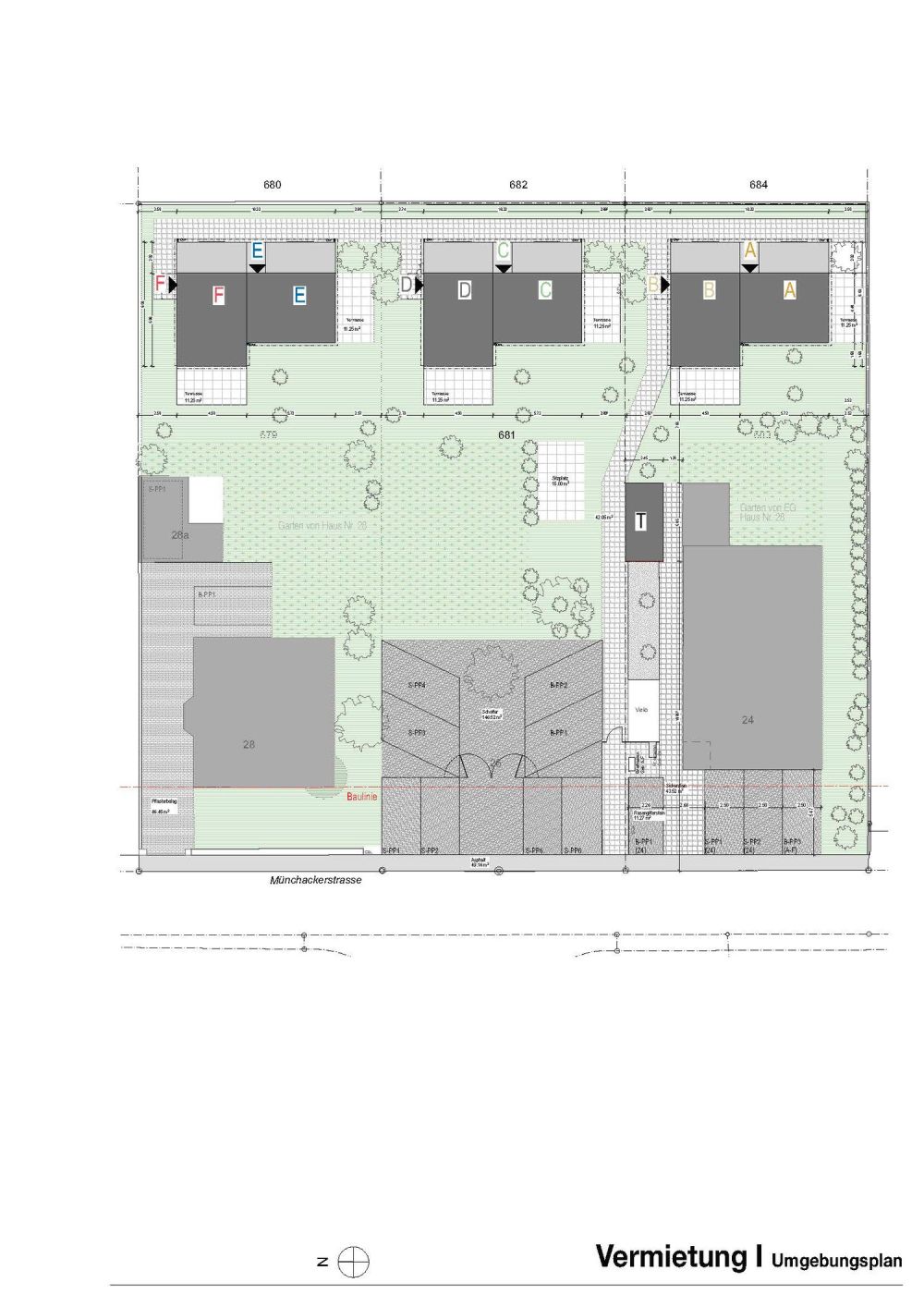 NEUBAU - Modernes Tiny House 40m2 mit Gartensitzplatz - Umgebungsplan