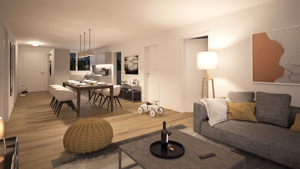 NEUABU 2.5-Zimmer-Gartenwohnung mit Privatgarten - Bild 2