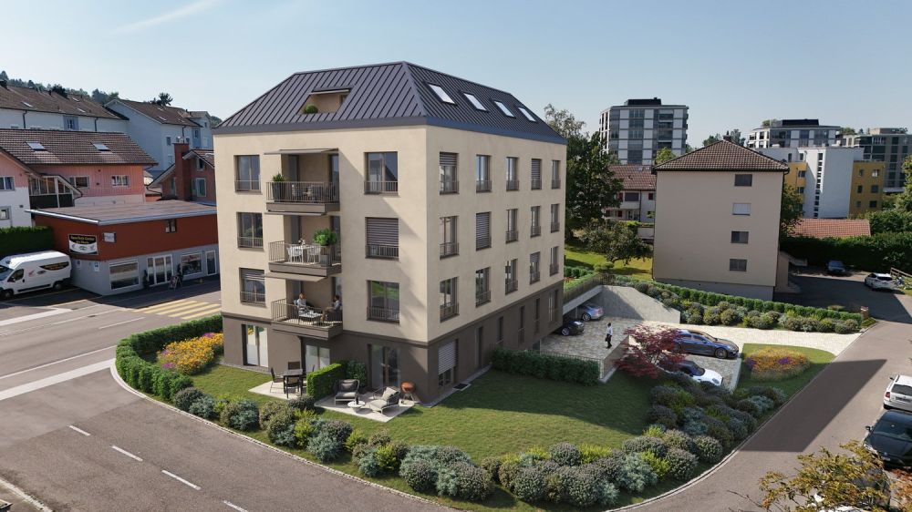 Neubauprojekt – 1.5 Zimmerwohnung/Studio zu vermieten - Bild 2
