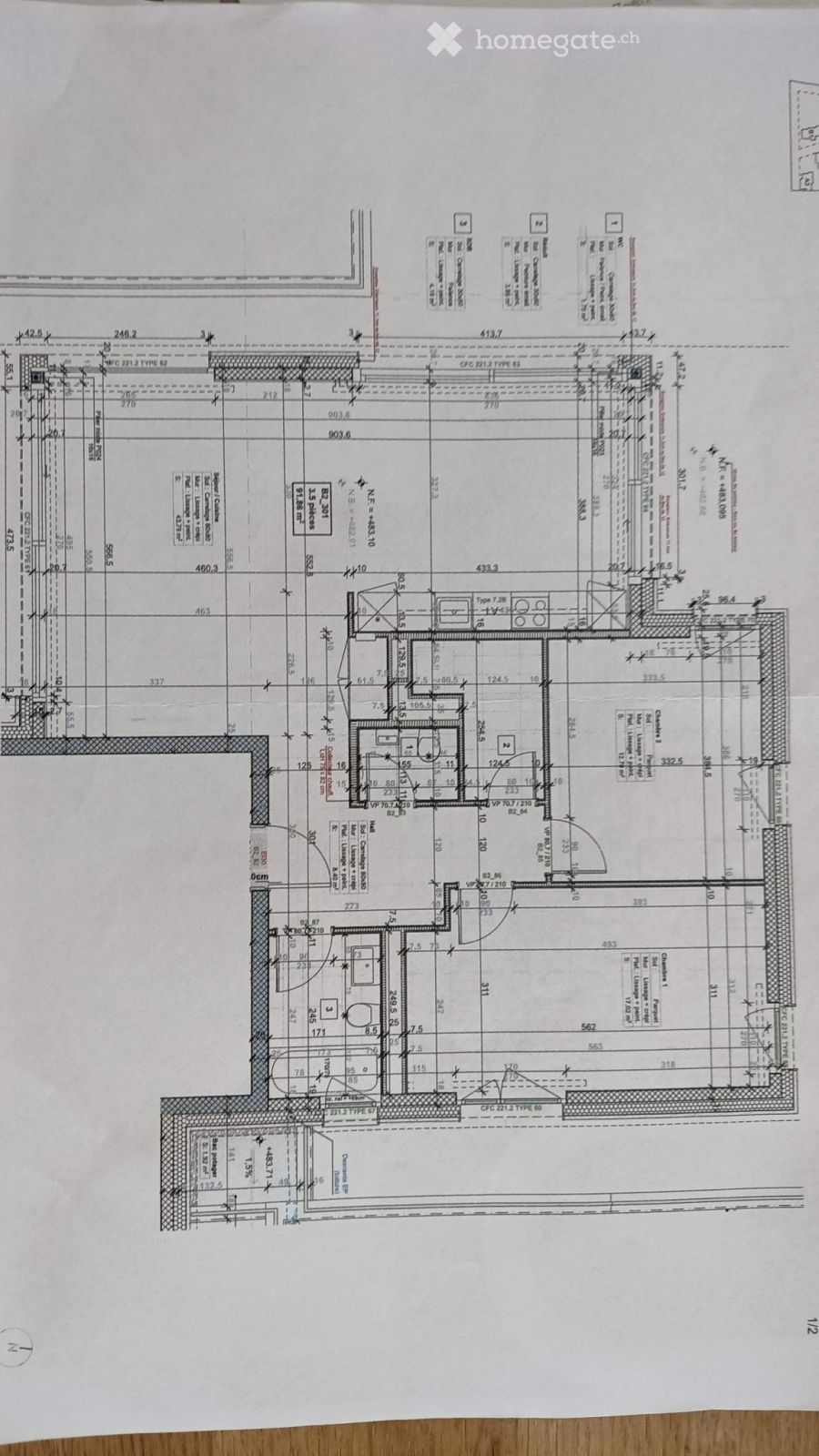 Magnifique Attique 3,5p 91m2 avec terrasse 79m2 - Bild 4