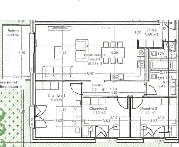 Nouvelle construction proposant des appartements de 4,5 pièces. - Bild 4